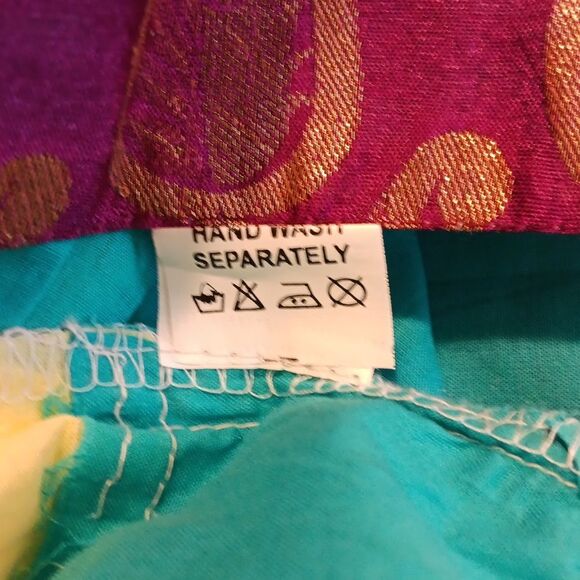 Passion Colorful Metallic Sleeveless Dress Festival. Metallic. - Picture 10 of 11